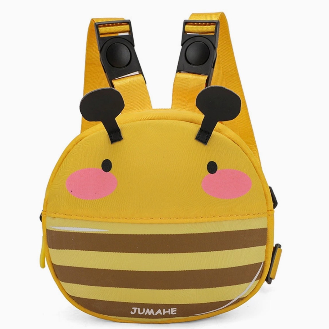 강아지 꿀벌 하네스 가슴줄 산책용 가방 백팩 딩동댕독, 1개, 옐로우 16,870원