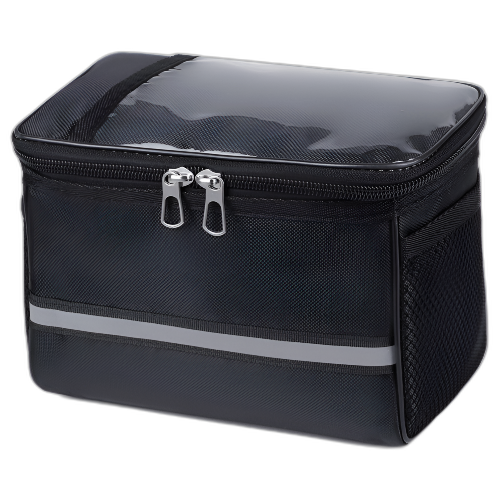 웨이프리 자전거 핸들바 가방 대용량 프론트백, 1개, 모던블랙 13,900원