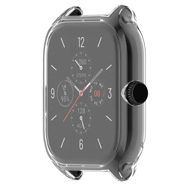 아이디스킨 어메이즈핏 GTS4 GTS4 mini 풀커버 TPU 케이스, 투명 (TPU) 3,100원