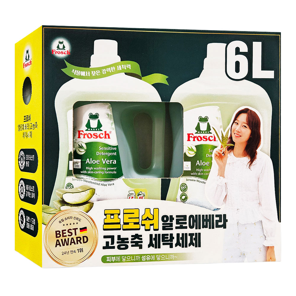 프로쉬 알로에베라 고농축 세탁세제 본품 43,900원