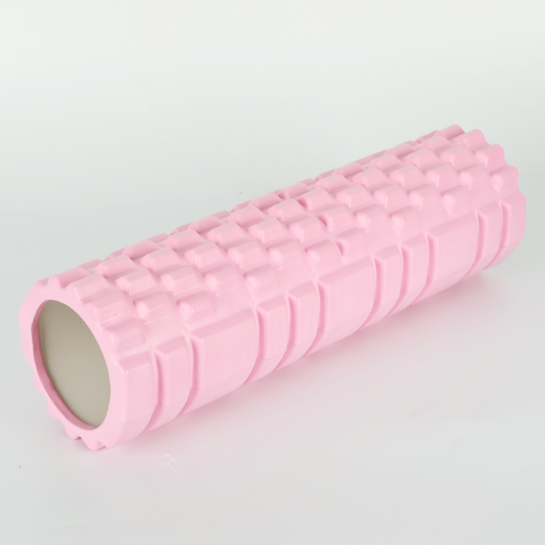 EVA 돌기 폼롤러 45cm 필라테스 종아리 요가 홈트, 핑크 11,900원