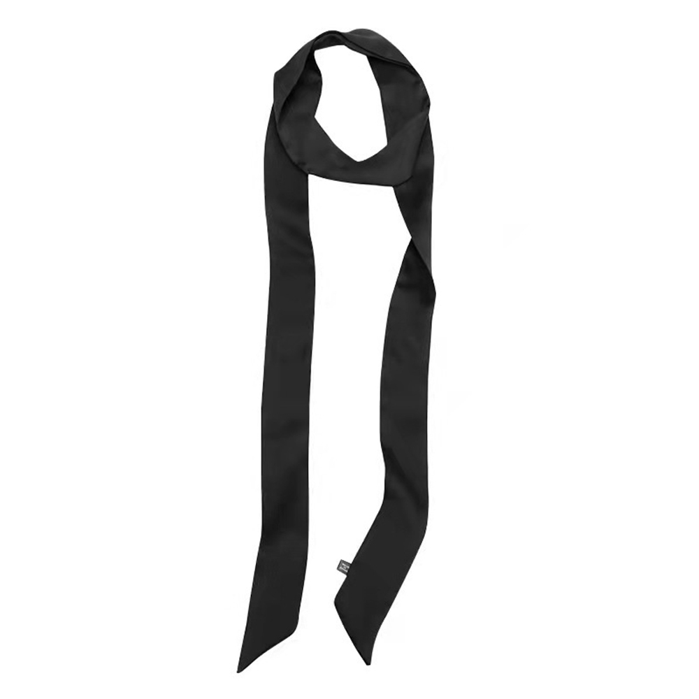 쏘이온 블랙 슬림 롱타이 스카프 6,900원