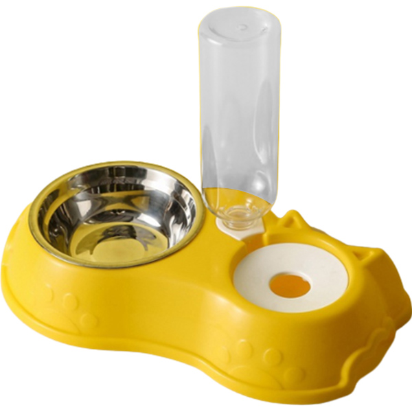 그뤠잇 반려동물 반자동 급수식기, 엘로우, 1개 5,230원