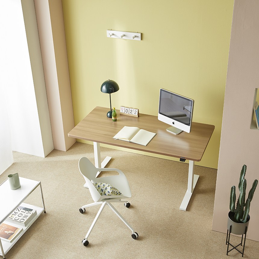 에렉투스 우드베니어 리낙 듀얼 높이조절 모션데스크 자작 1200x700 스탠다드 766,000원