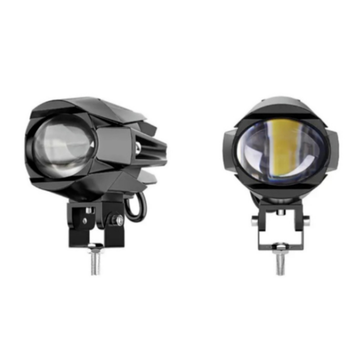대신스토어 20W 듀얼컬러 오토바이 스쿠터 바이트 작업등 트렉터 안개등 상향등 써치라이트, 1개 21,500원