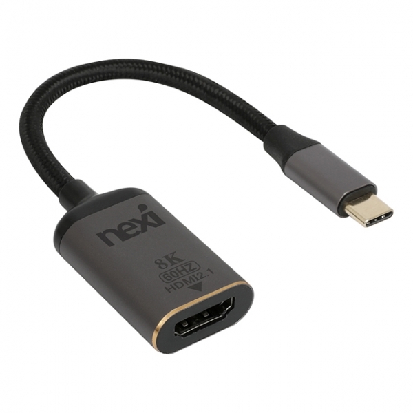 NEXI NX-U31HD-8K Type C to HDMI 컨버터 변환젠더/기타-기타 변환젠더 26,500원