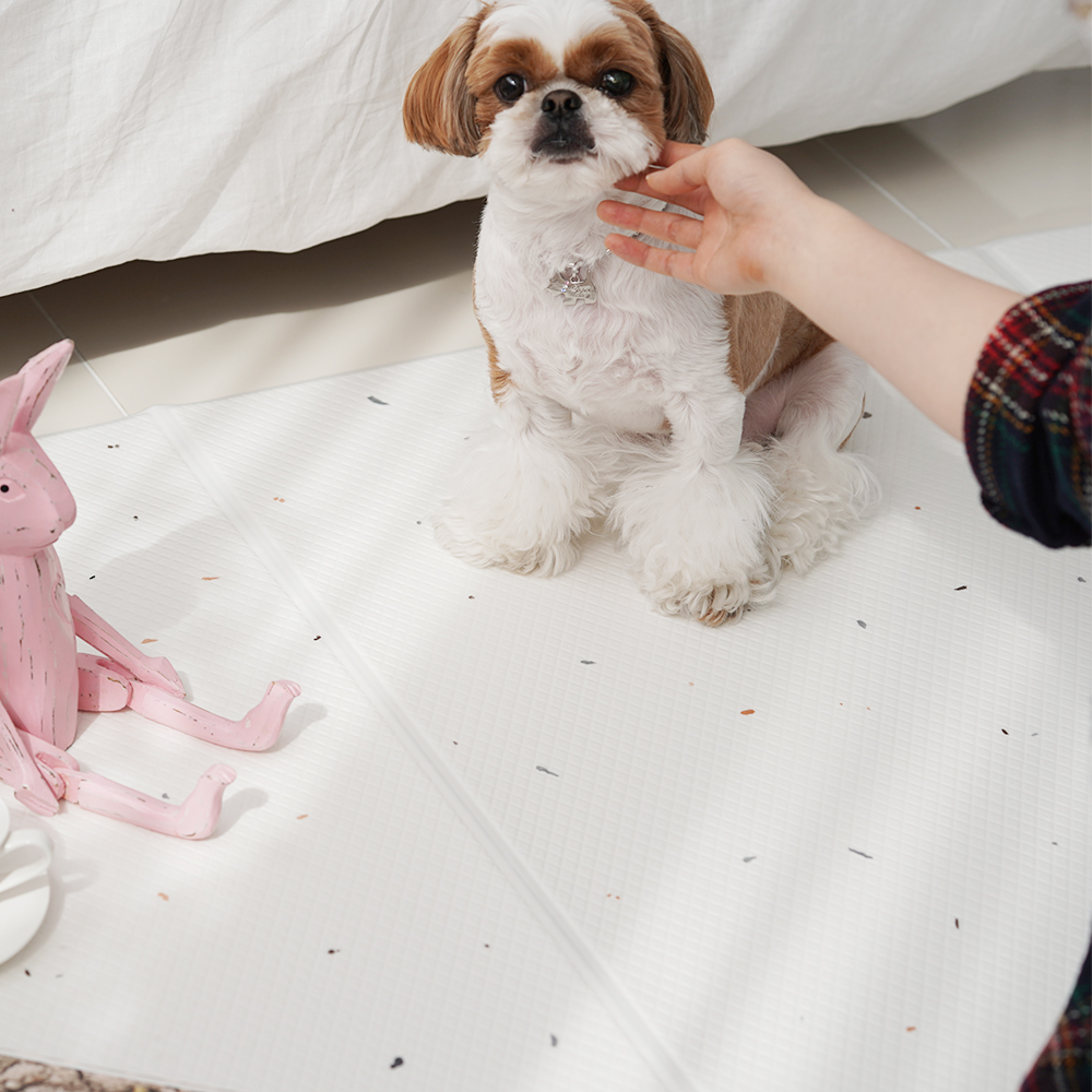 플리다스 강아지 투게더 논슬립 코지 매트, 멀티화이트, 1개 22,770원