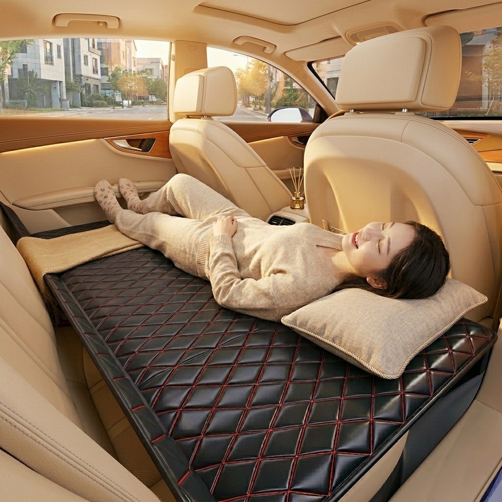 뒷자리 차박매트 뒷자석 차량매트 차량용 평탄화 자동차 매트, 블랙 36,900원