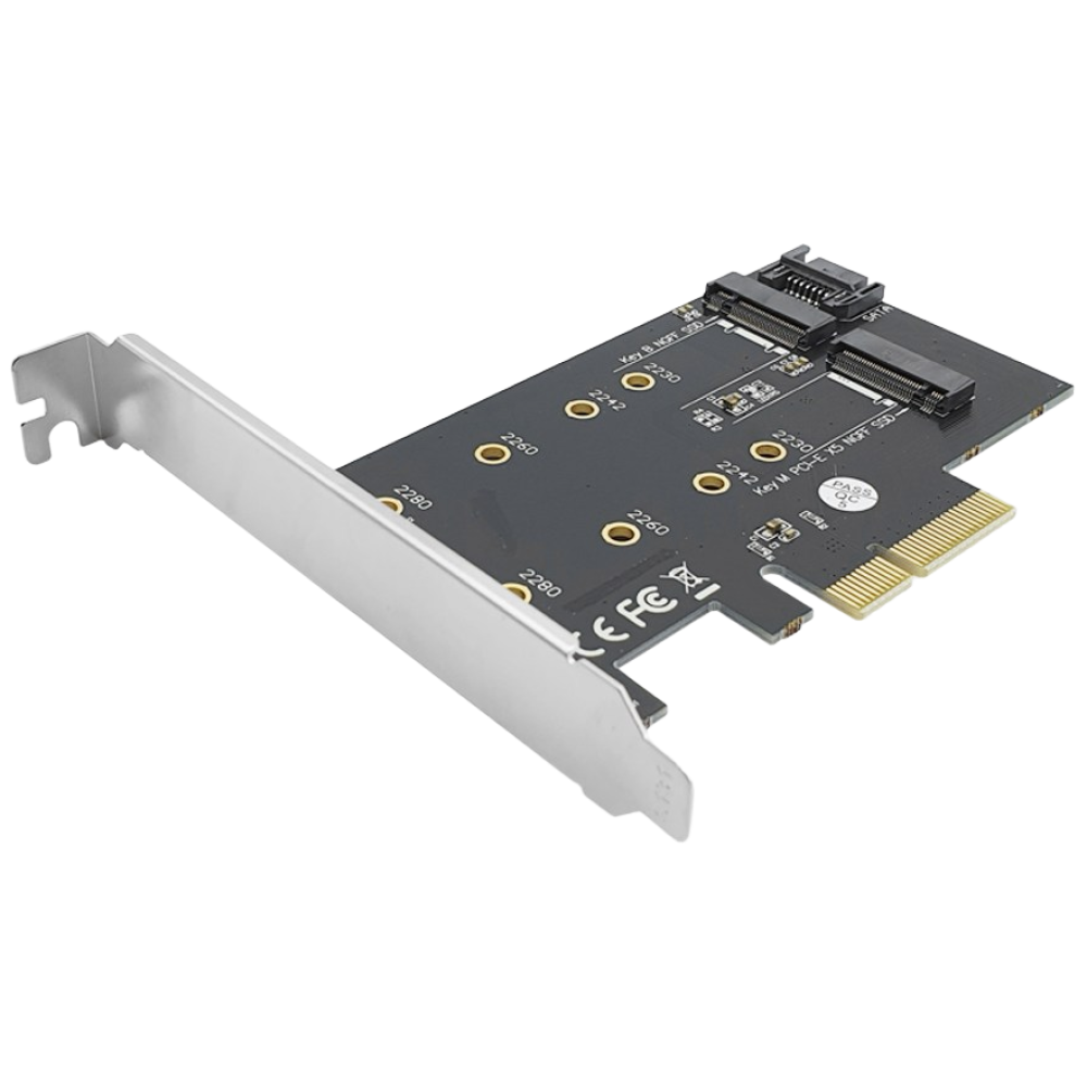 M.2 SATA PCI-Express SSD 변환 아답터 카드 데스크탑용 NVMe NGFF 겸용 LS-PCIE-M2SATAN, LS-PCIE-M2SATAN 1개, 1개, 현재가 11,000원