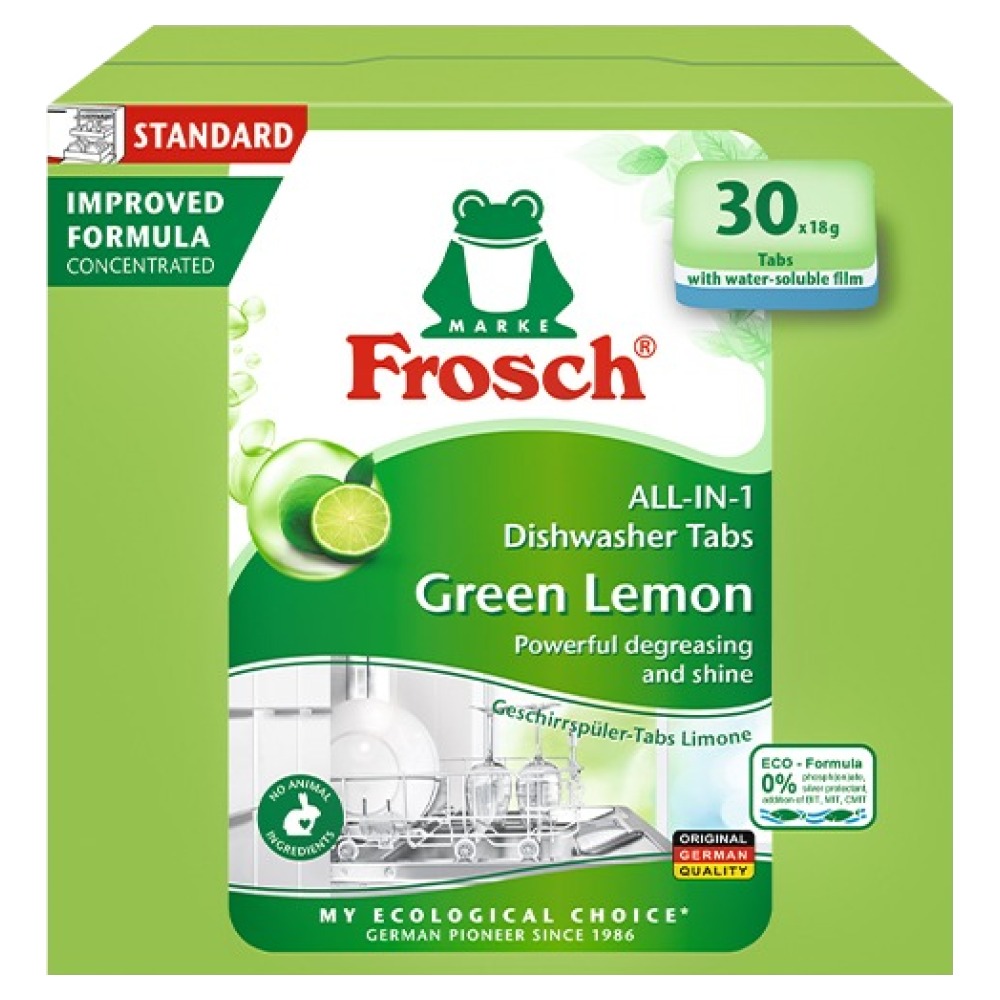 프로쉬 그린레몬 타블렛 식기세척기 전용세제 30p 10,480원