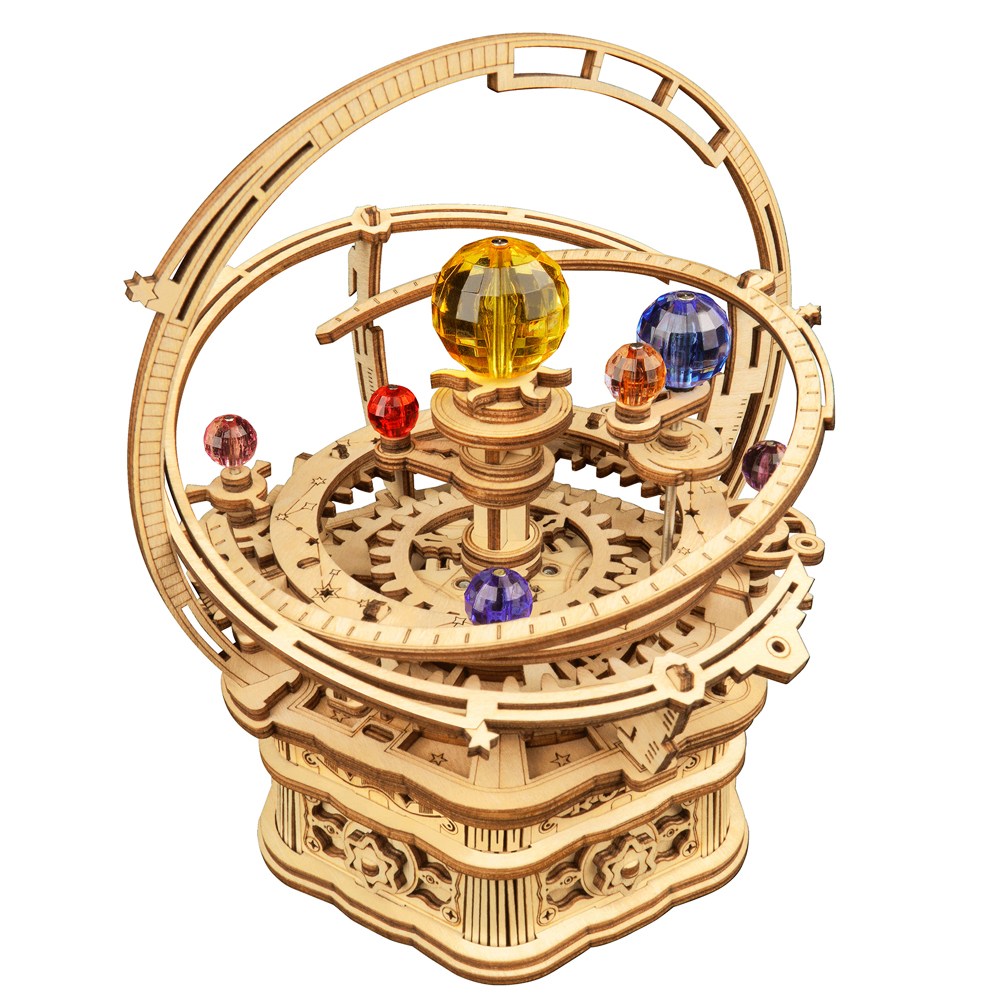 핸즈크라프트 3D 우든퍼즐 뮤직박스 - 별이 빛나는 밤 DIY미니어처 AMK51, 혼합색상 33,000원