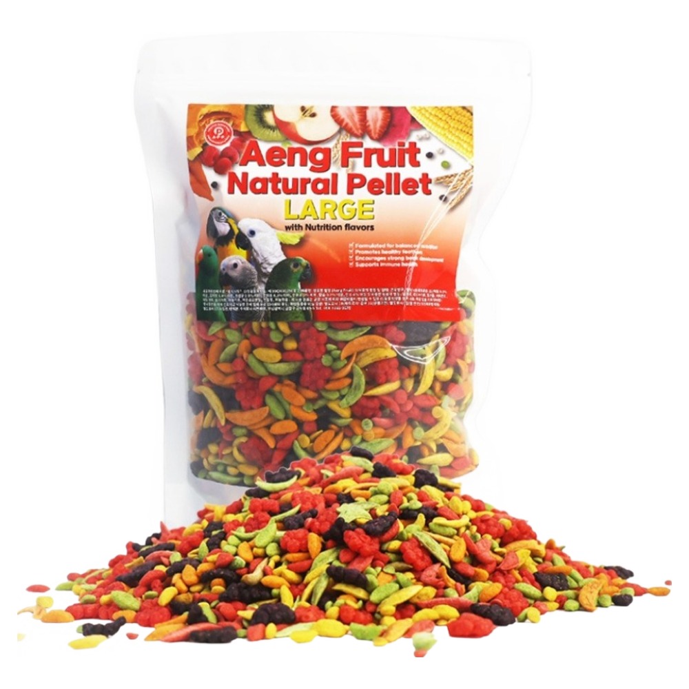 앵무새 앵프룻 대형 과일 펠렛 먹이 5,500원