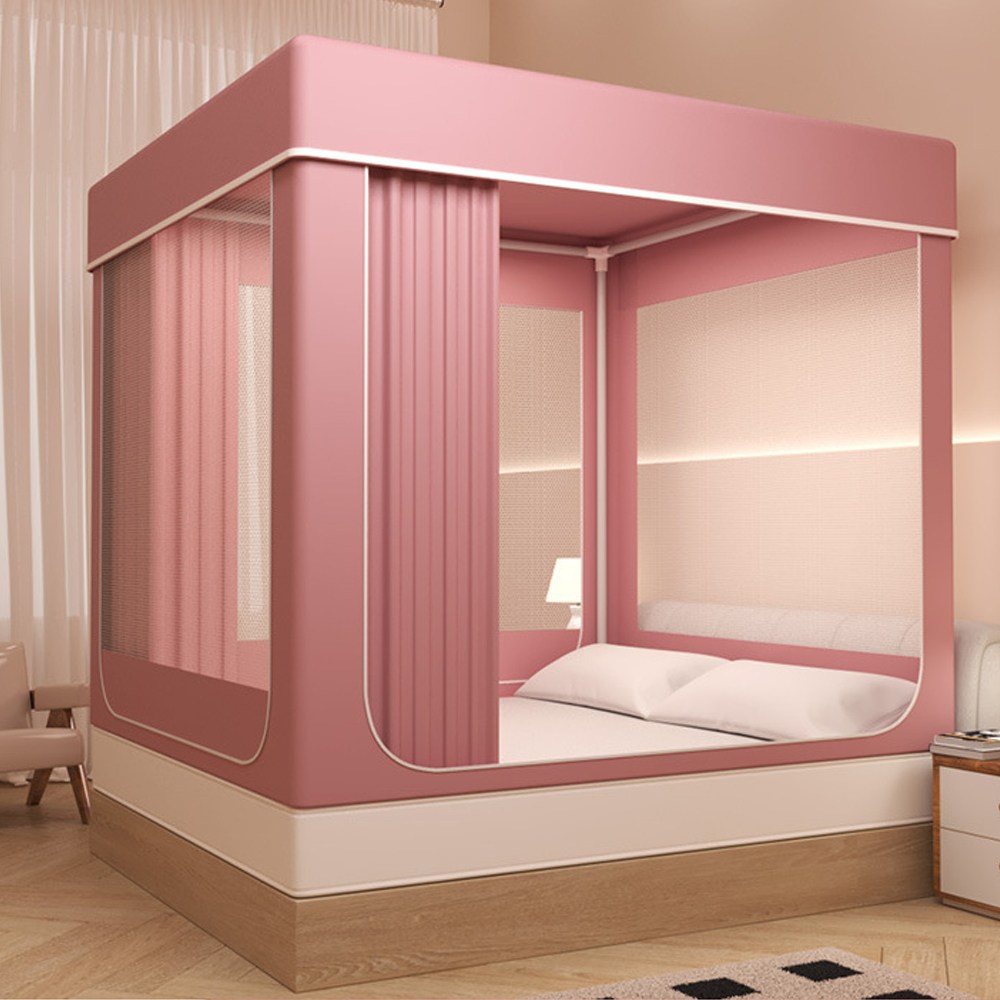 씽크라이프 3문 침대 거실 투인원 사각모기장 대형 39,900원