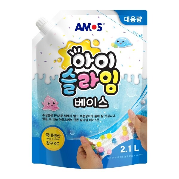 아모스 아이슬라임 베이스 2.1L 액괴 재료 15,400원