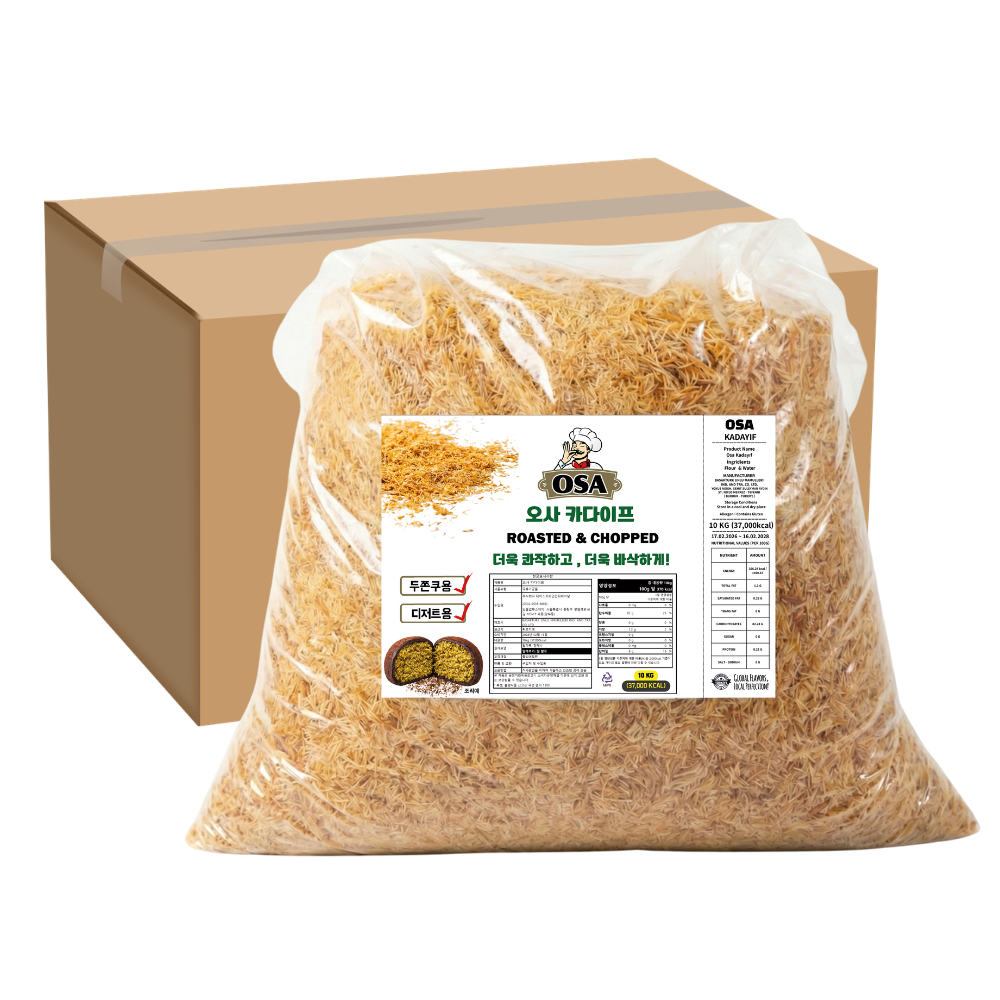 카다이프 오사 Kadayif (구운 카다이프) 튀르키예산 디저트용, 1개, 10kg 119,900원