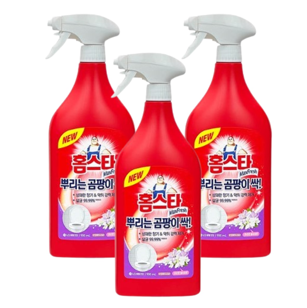 홈스타 맥스프레쉬 뿌리는곰팡이싹 900ml 3개 15,580원