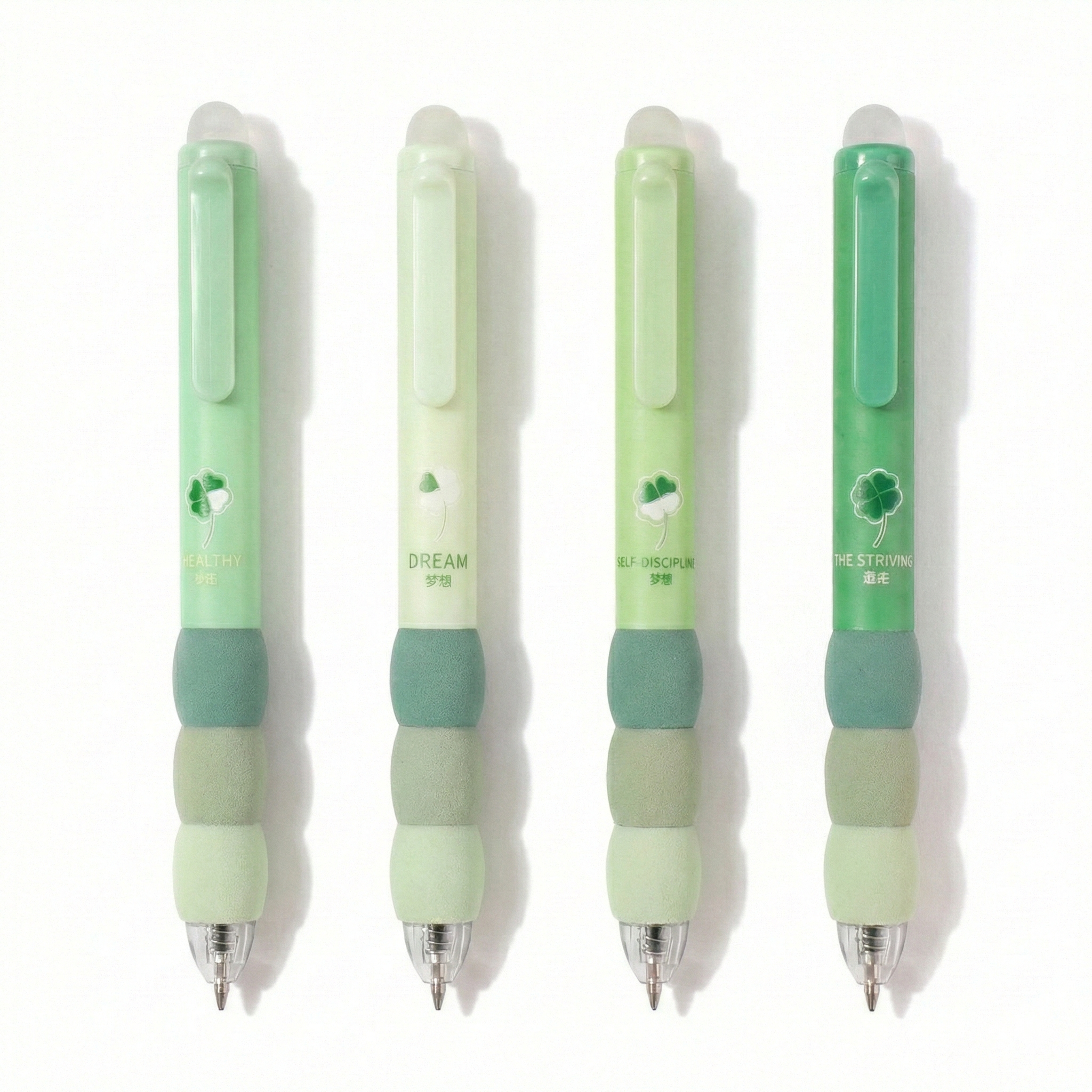 노이리 뚱카롱 지워지는 볼펜, 0.5mm, 블랙, 1세트, 녹차그린 9,800원