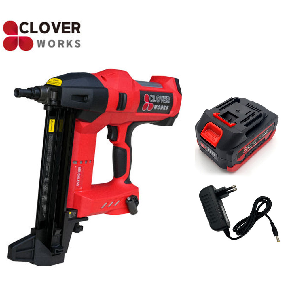 구보텍 충전 타정기 21V 100J 5Ah 배터리 세트 무선 콘크리트 타카 네일건 890,000원