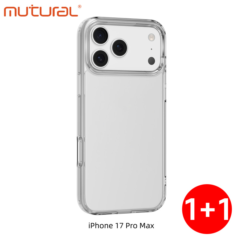 Mutural 1+1 아이폰케이스 투명 고탄력 핸드폰케이스 휴대폰케이스 투명케이스 12,000원