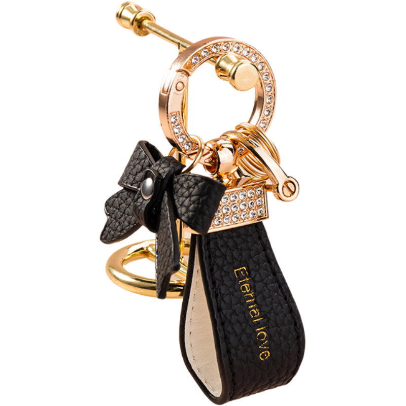 오세르앙 여성 열쇠고리 자동차 키링, 검정, 단일상품 8,900원