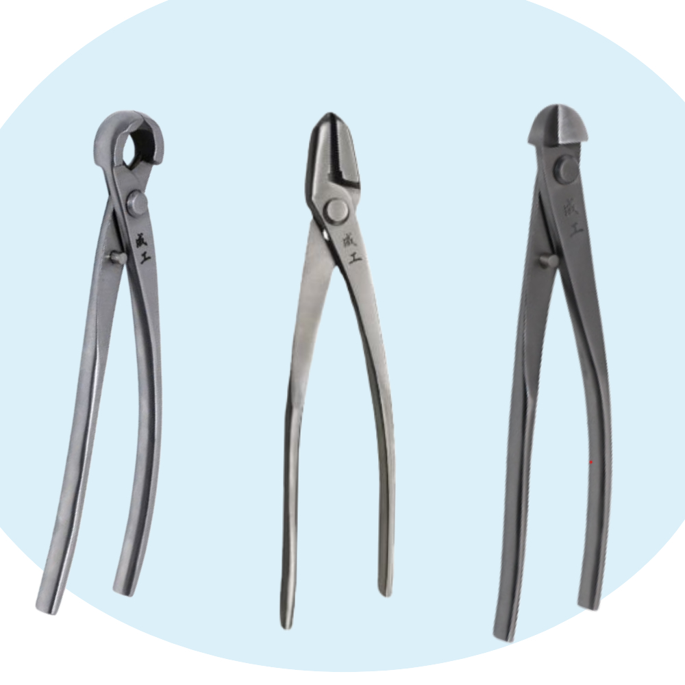 혹가위 세트 스텐 분재가위 집게가위 철사가위, 1세트 75,000원