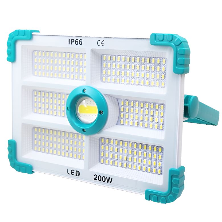 멀티멀타 LED 대용량 전문가용 투광기 작업등 써치 후레쉬 랜턴 충전식 L290, 1개, 단일 38,900원