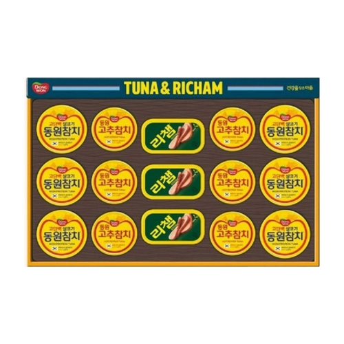 [간식팩토리]동원 참치 선물세트 동원64-R호 4세트 1박스, 추석선물세트, 동원64-R호 4세트 128,800원