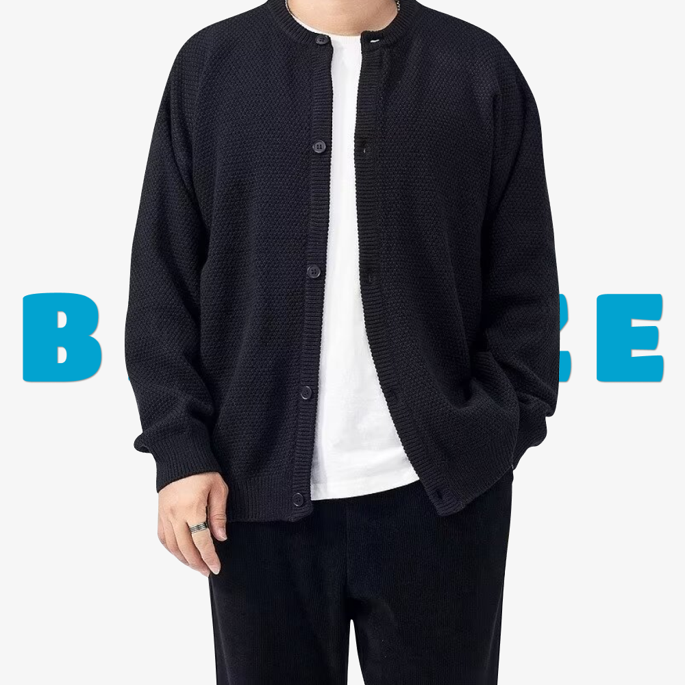 [2XL-5XL]비크네 빅사이즈 라운드넥 파인애플 니트 가디건 46,000원