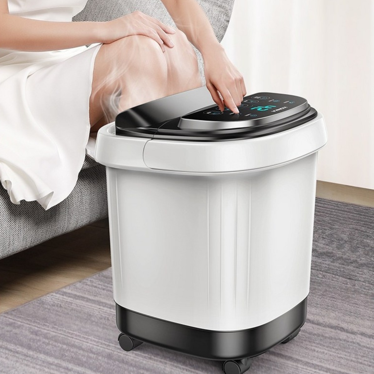 Misuko 온열 족욕기 전기 발마사지기 자동 온도조절 족탕기 피로회복 발건강 관리 가정용 대용량 발세척기 안마기 홈스파 75,800원