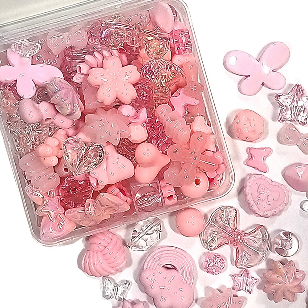 체리아트 비즈스쿱 팔찌 키링만들기 비즈혼합 파츠재료100g 대용량 9,720원