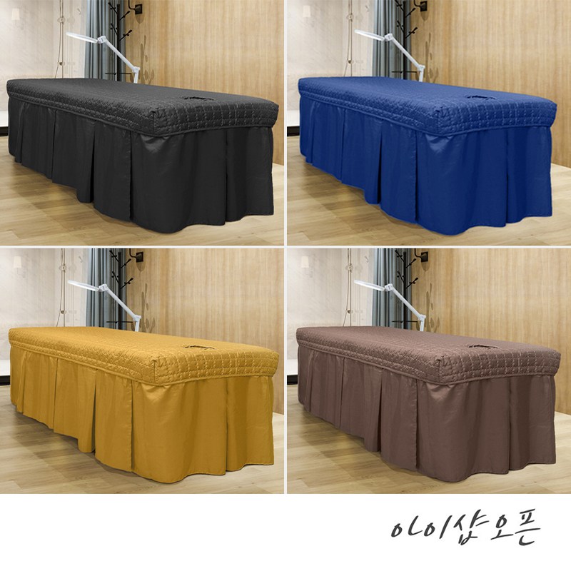 아이샵오픈 맞춤제작 침대커버 마사지베드커버 미용베드커버 베드커버 경락베드커버 마사지베드커버 병원 - 한국 (홀없음) 63,000원