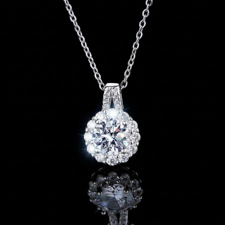 아데트 모이사나이트 2캐럿 다이아 목걸이 11,900원