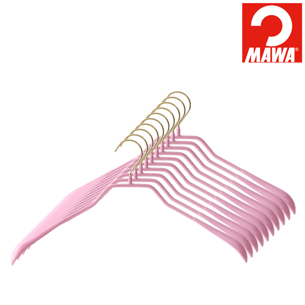 독일 마와 B 논슬립옷걸이 바디폼 42L 핑크 10개입, 단품, 1세트 75,000원