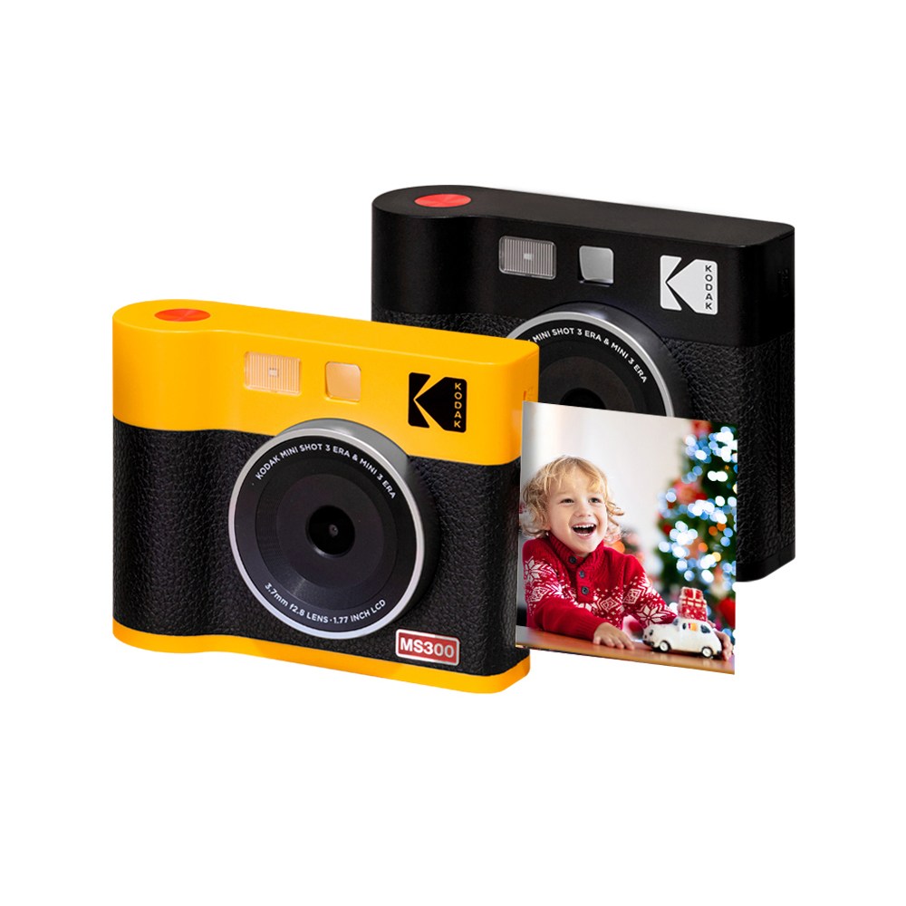 코닥 미니샷3 ERA MS300 (카트리지 8매내장) 휴대용 즉석카메라 사진인화 필름카메라 레트로카메라 포토프린터 스냅사진 사진인화기 필름인화 포토카드 카메라추천, 현재가 220,000원