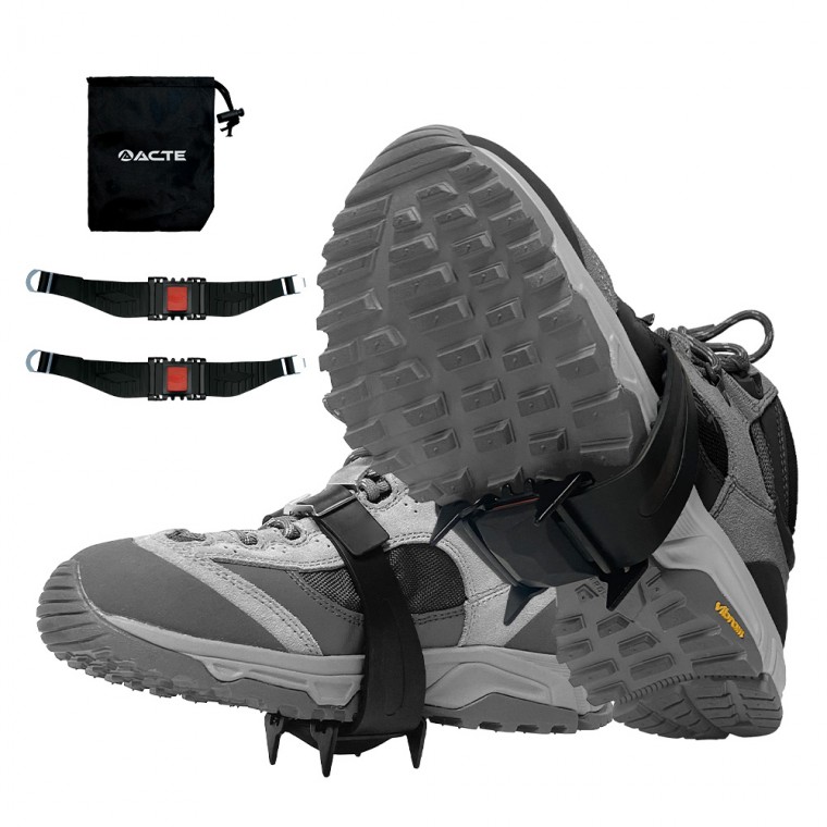 국산 출근길 스파이크 눈길 한라산  휴대용 빙판 4P 도시형 밴드형 미끄럼방지 미니 원밴드 등산_2026FW-TR2 13,200원