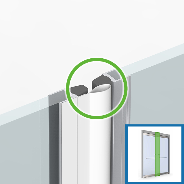 [문틈이] 자동문 바람막이 문풍지 5,750원