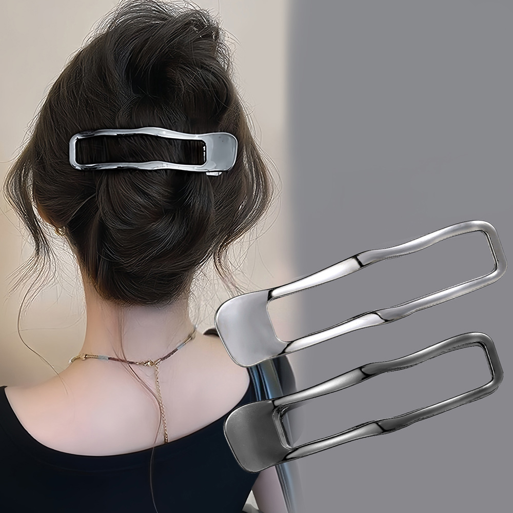 어반이즈 모던 메탈 올림머리 집게핀 2종세트 9,900원