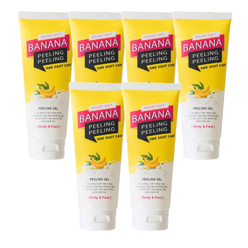 바나나 필링필링젤 6종 12종 옵션 구성 순한 데일리 필링 부드러운 각질 케어, 6개, 200ml, 현재가 29,800원