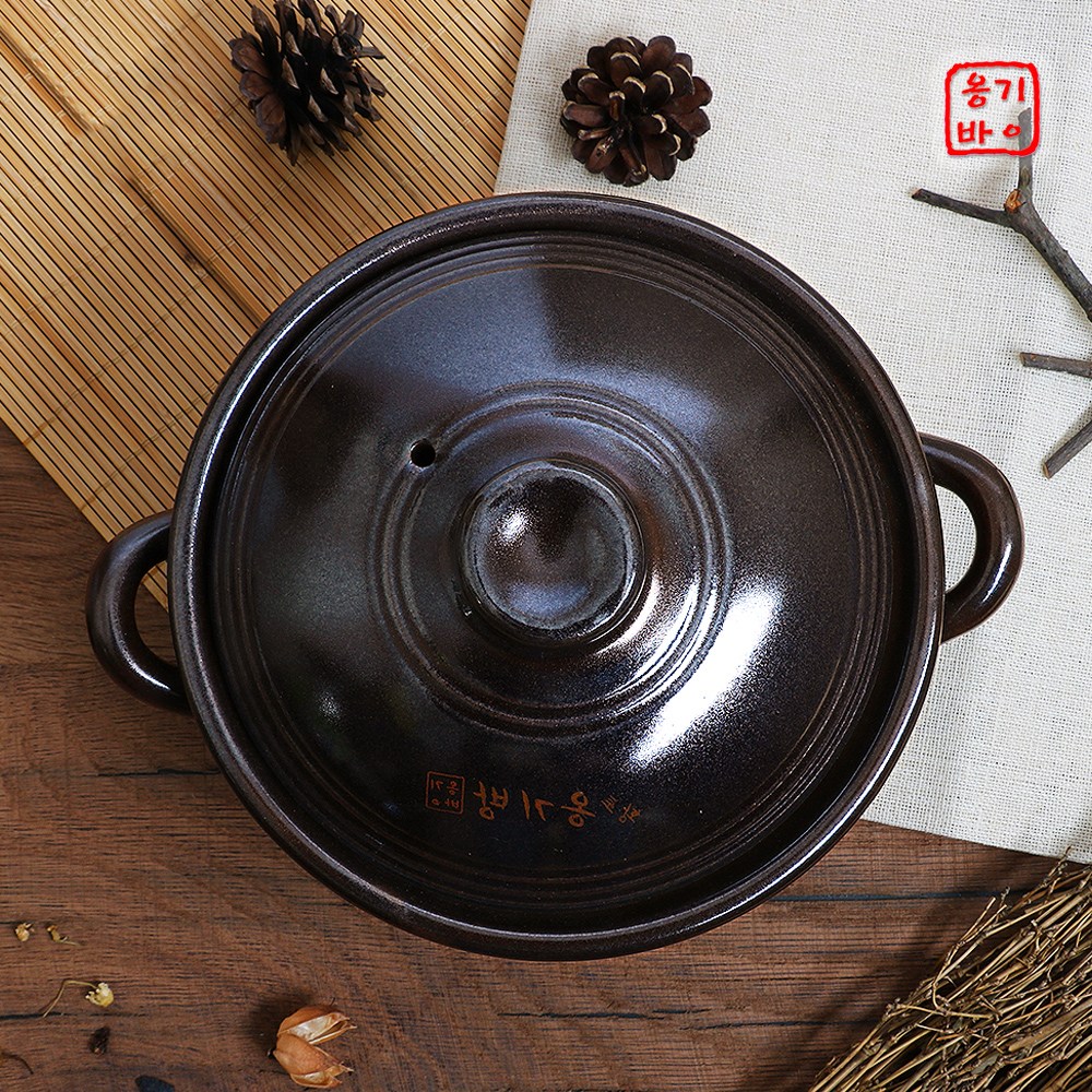 국산 예산도자기 황토 뚝배기 내열냄비, 1개, 15.5cm 17,800원