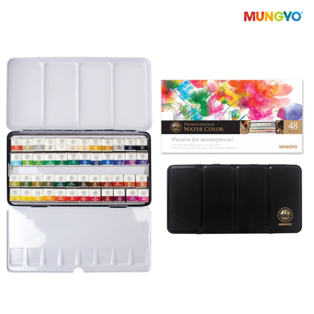 문교 갤러리 고체형 수채물감 MWPH-48 31,650원