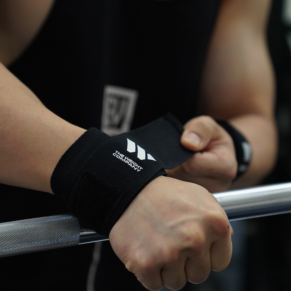 더웨이트컴퍼니 면 손목 붕대 보호대, 블랙, 1세트 23,090원