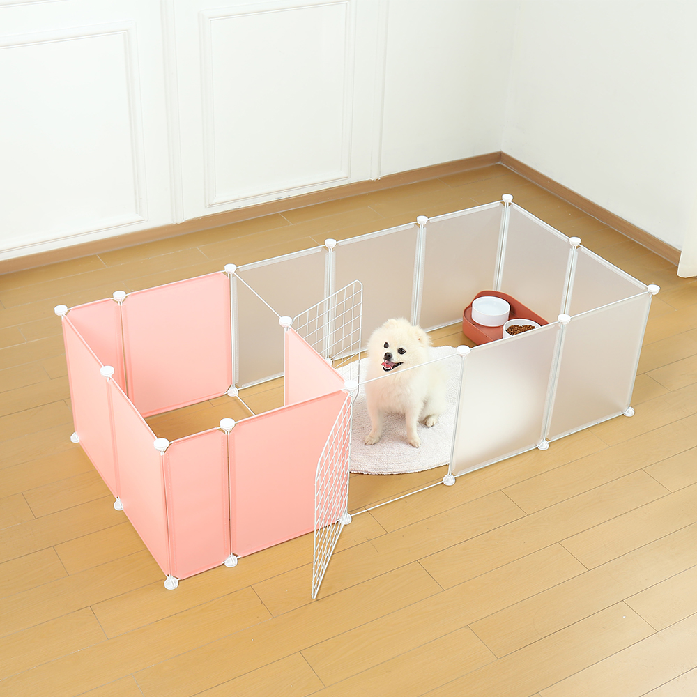 칠시 강아지 DIY 화장실 분리 울타리 14P + 안전문 2P 세트 36,950원