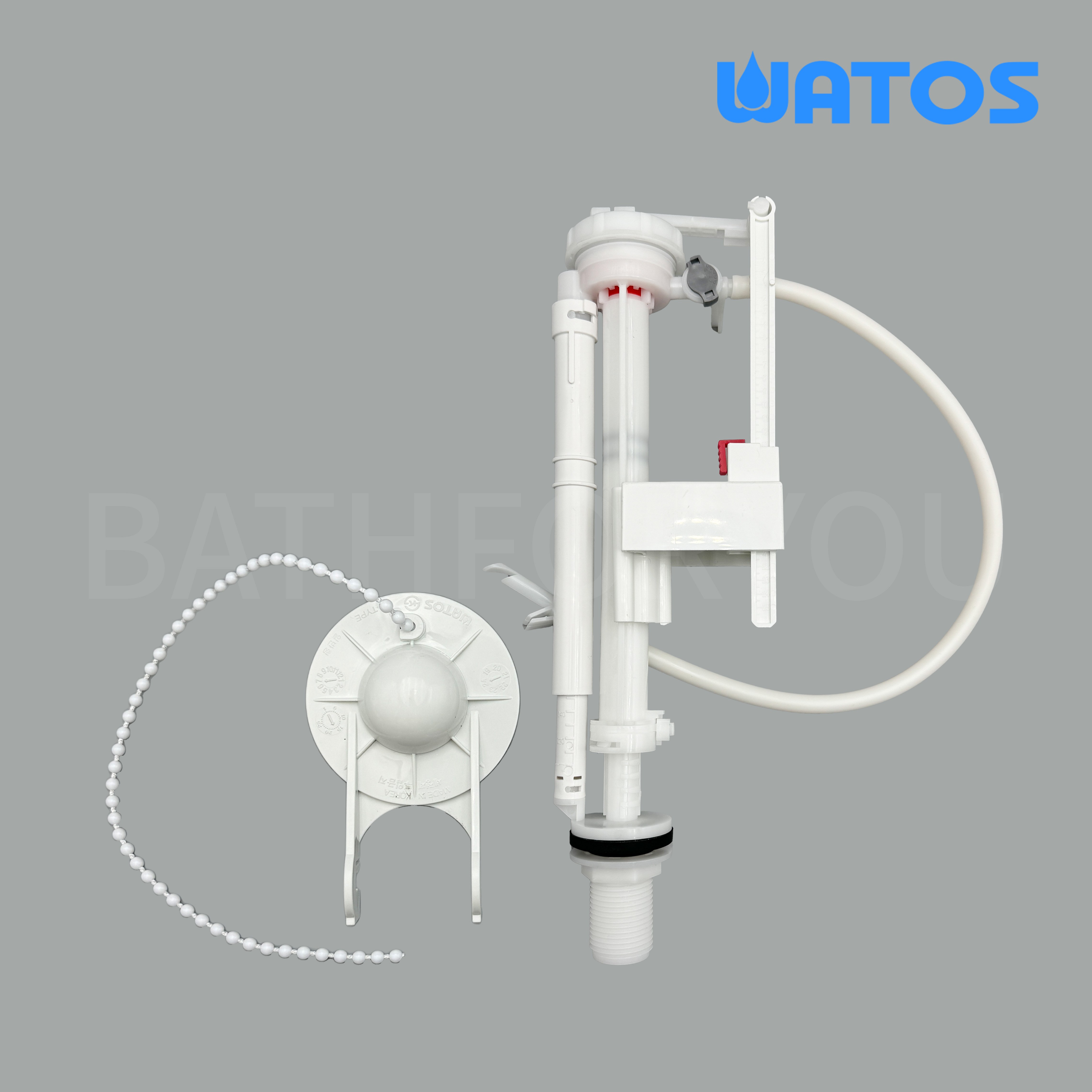 와토스 길이 높이조절 볼탑 필밸브 + 2인치 플러시밸브 마개 뚜껑 세트 9,040원