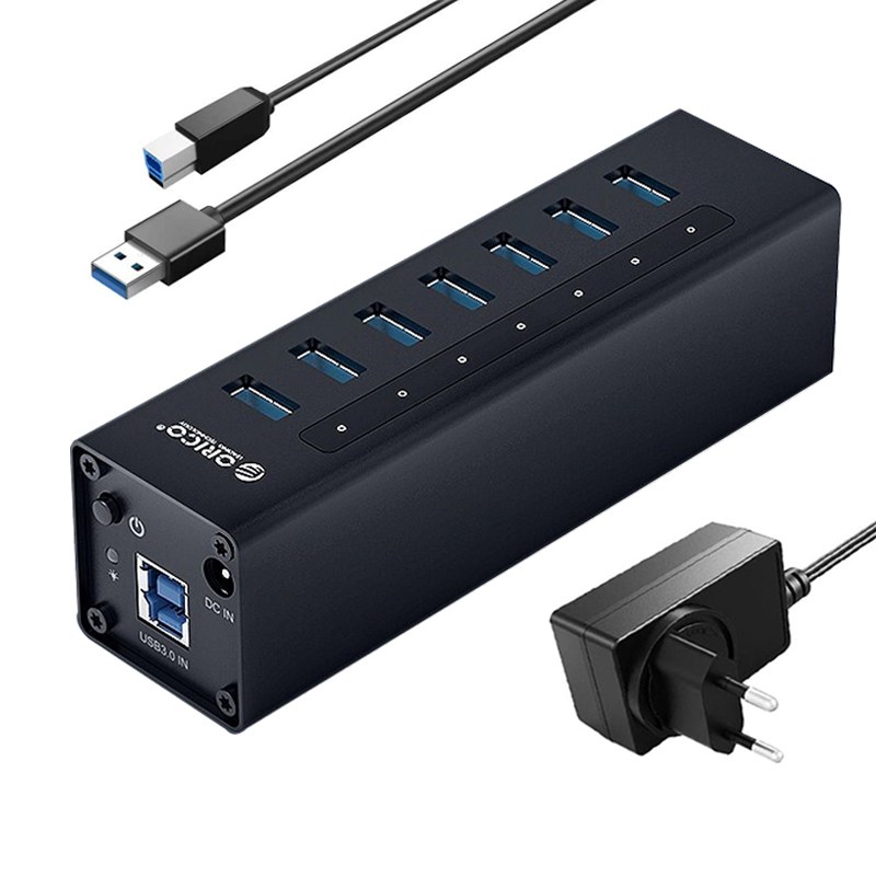 오리코 USB 7포트 허브 A3H7 57,000원