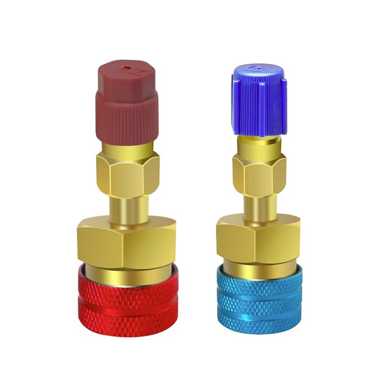 매니폴드R1234yf 고압저압세트 냉매주입 퀵커플러 아답터 커넥터 (기존R134A에 장착후 호환가능) 16,250원