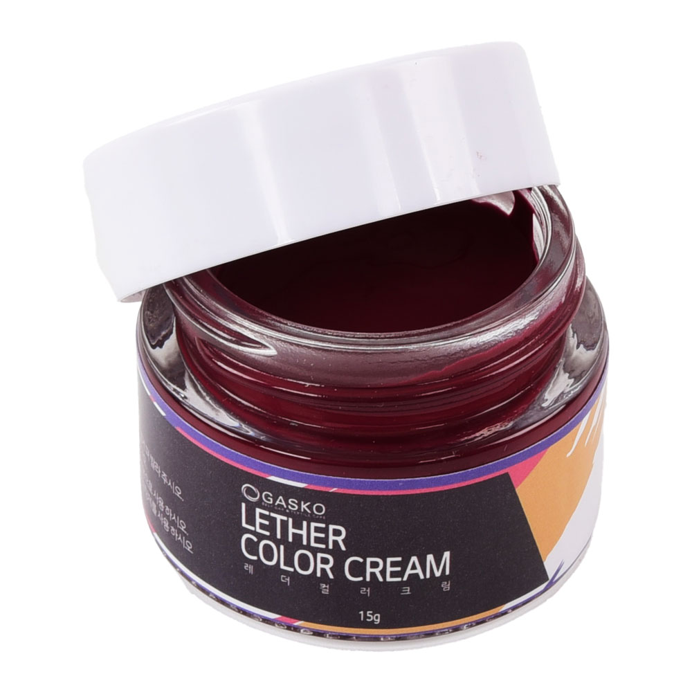 가스코 가죽컬러크림 크림 염색제 염색약 가죽 신발 가방 구두 스크래치 명품 복원 8,900원