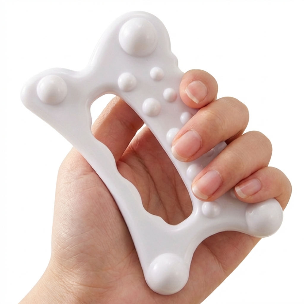 루미코나 리프팅 돌기 지압 바디 괄사, 1개, 화이트 6,100원