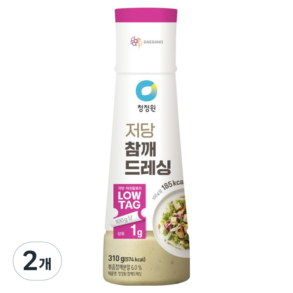 청정원 저당 참깨 드레싱 7,700원