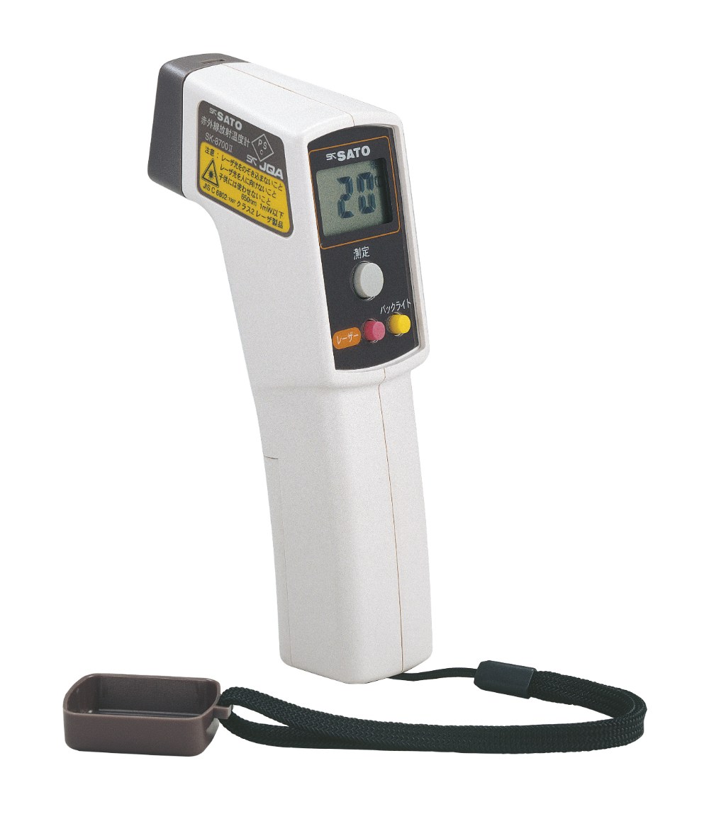 [사토]SATO SK-8700II 적외선온도계 비접촉 온도측정 -20~315도 측정 간편 표적 측정가능, 1개 104,000원