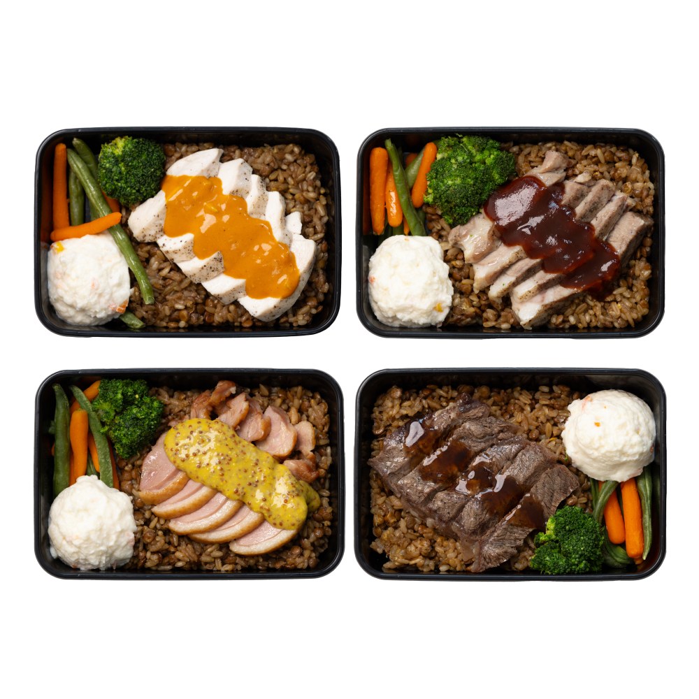 샐그램 단백식사 스테이크 냉동 도시락 통곡물밥 양많은 간편 한끼 닭가슴살 부채살 목살 오리훈제 저속노화식단, 8개, 270g 51,590원